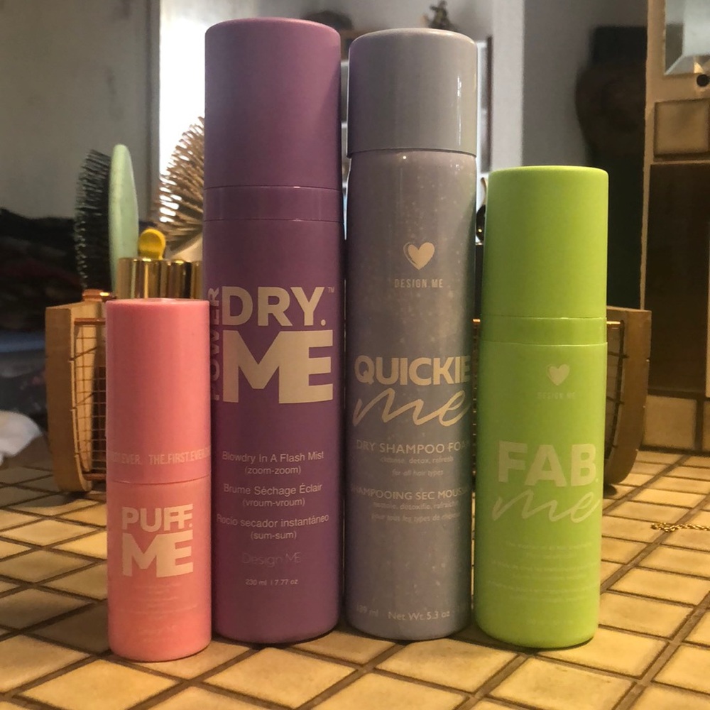 Design.me Hair products used a few times
